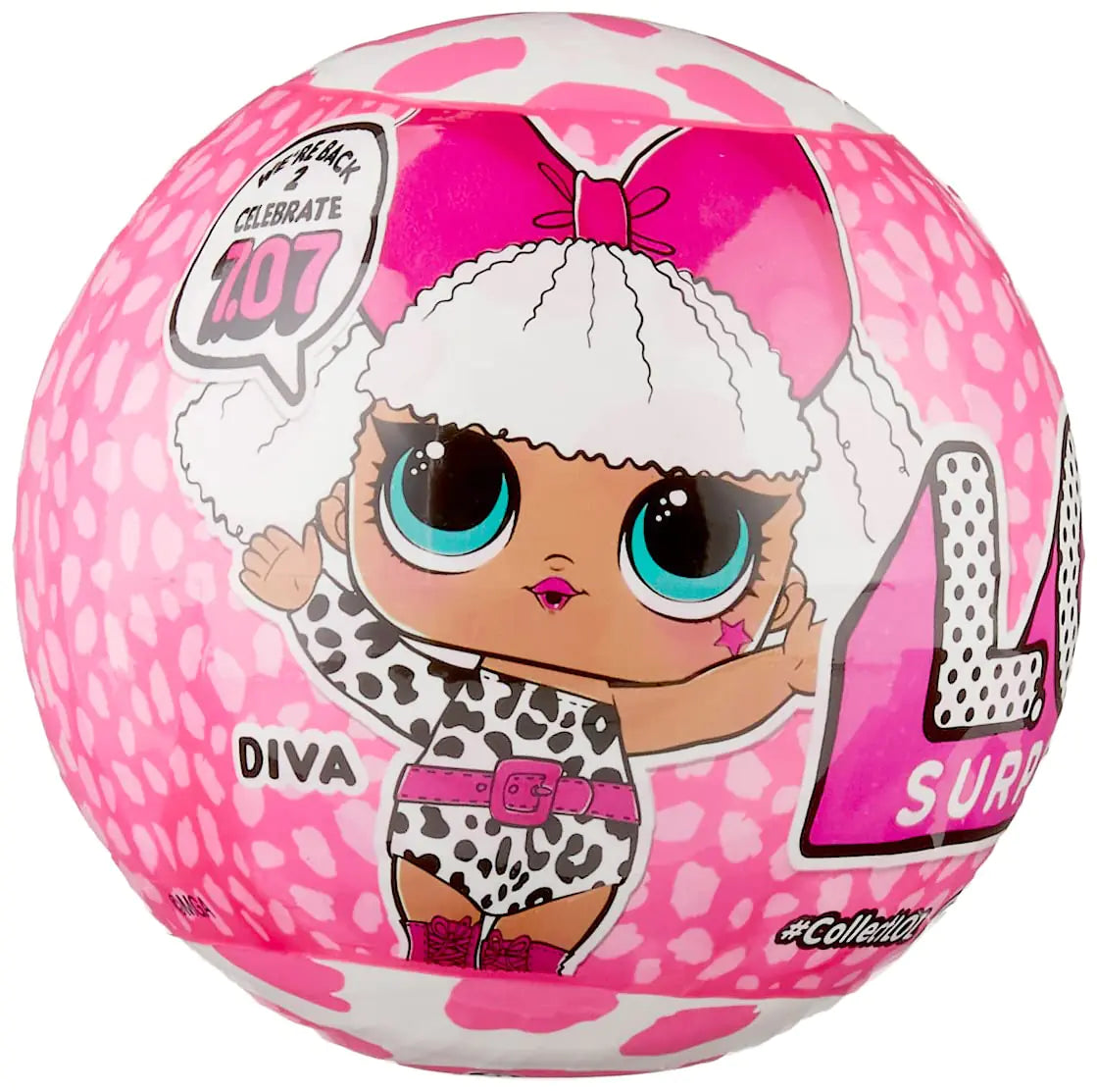 L.O.L. Surprise! 707 Diva Doll with 7 Surprises Including Doll Fashions and Accessories - Great Gift for Girls Age 4+ Collectible Doll Surprise Doll Water Surprise Multicolor