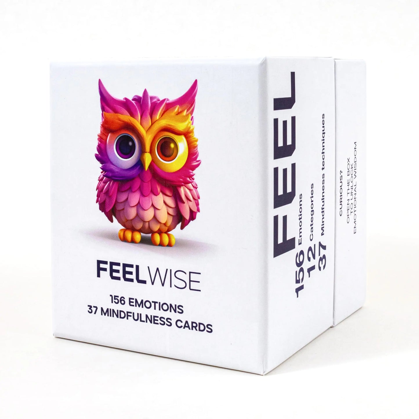 FeelWise Emotional Intelligence Card Deck – Master Your Emotions with 156 Emotion Cards and 37 Micro-Mindfulness Technique Cards to Enhance Resilience and Thrive