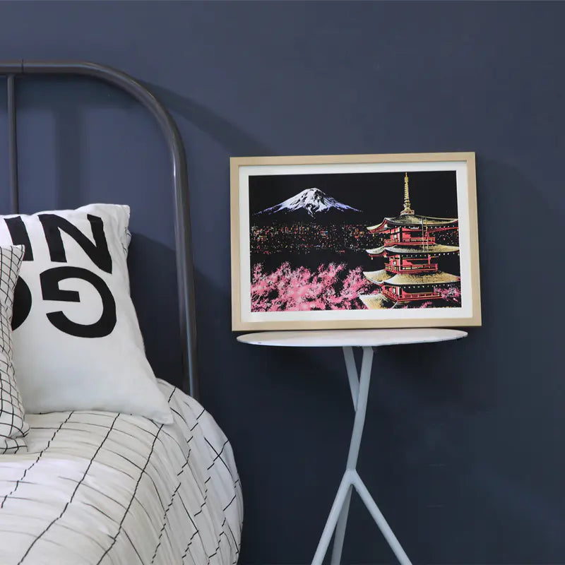 Urban II Adult Scratch Art Night Scene DIY Kit