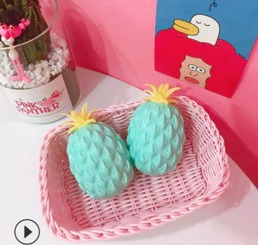 Stress Relief Toy - Novel Grape Ball and Pineapple Squish