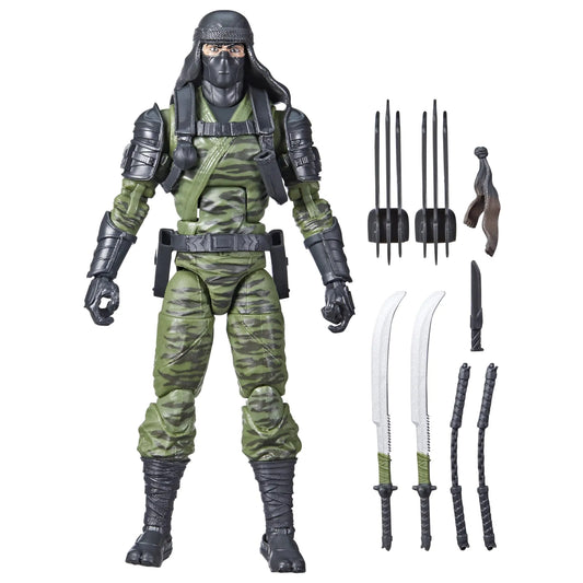G.I. Joe Classified Series Ralph Nunchuk Badducci Collectible G.I. Joe Action Figures 80 6 inch Action Figures for Boys & Girls with 7 Accessories