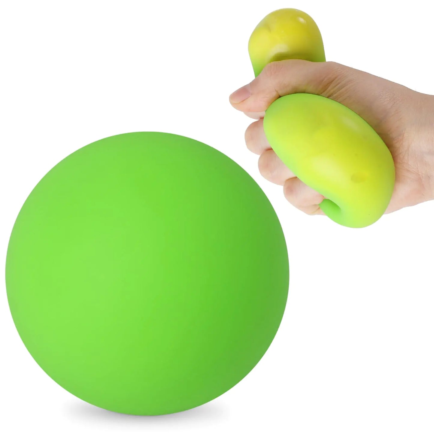 AMOR PRESENT Dough Squeeze Ball Color Changing Fidget Toy 2.75" Stretchy Stress Ball for Teens Anxiety Relief Autism Party Fvors